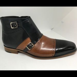 STACY ADAMS Men's Kason Casual Zip Boot, 12M